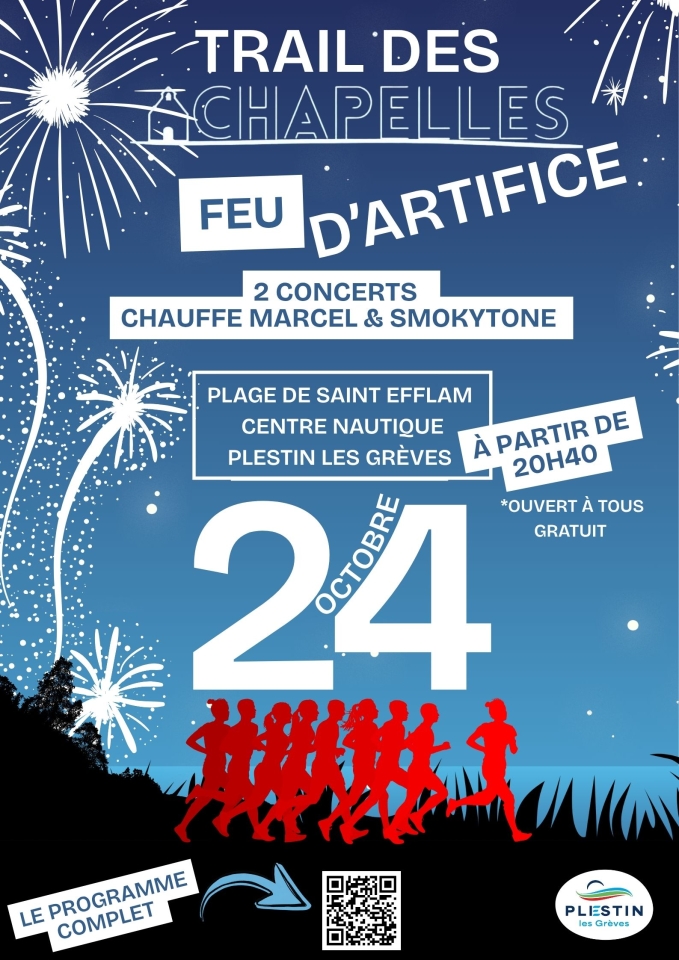 Soirée et Feu d'artifice Trail des chapelles
